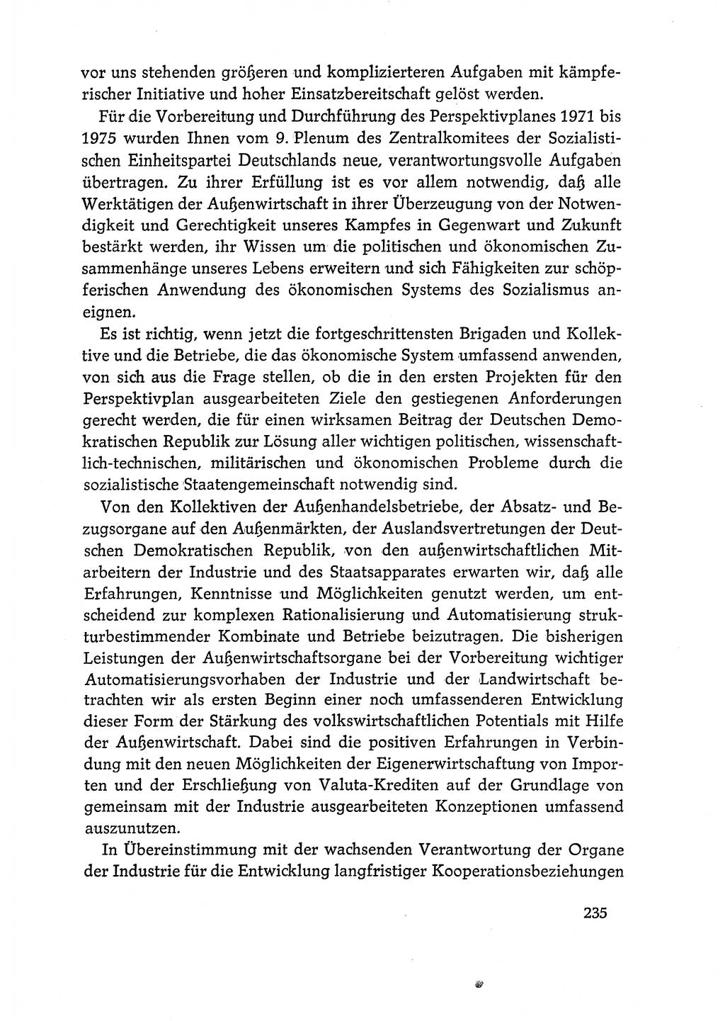 Dokumente der Sozialistischen Einheitspartei Deutschlands (SED) [Deutsche Demokratische Republik (DDR)] 1968-1969, Seite 235 (Dok. SED DDR 1968-1969, S. 235)