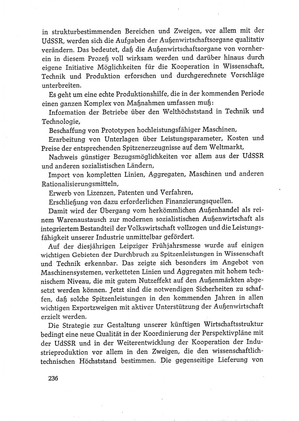 Dokumente der Sozialistischen Einheitspartei Deutschlands (SED) [Deutsche Demokratische Republik (DDR)] 1968-1969, Seite 236 (Dok. SED DDR 1968-1969, S. 236)