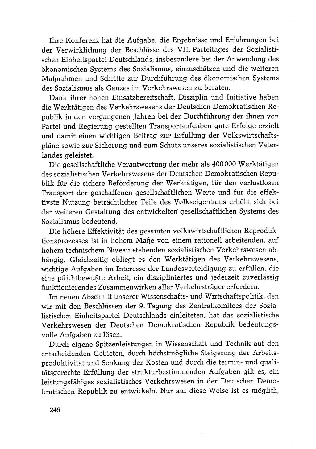 Dokumente der Sozialistischen Einheitspartei Deutschlands (SED) [Deutsche Demokratische Republik (DDR)] 1968-1969, Seite 246 (Dok. SED DDR 1968-1969, S. 246)