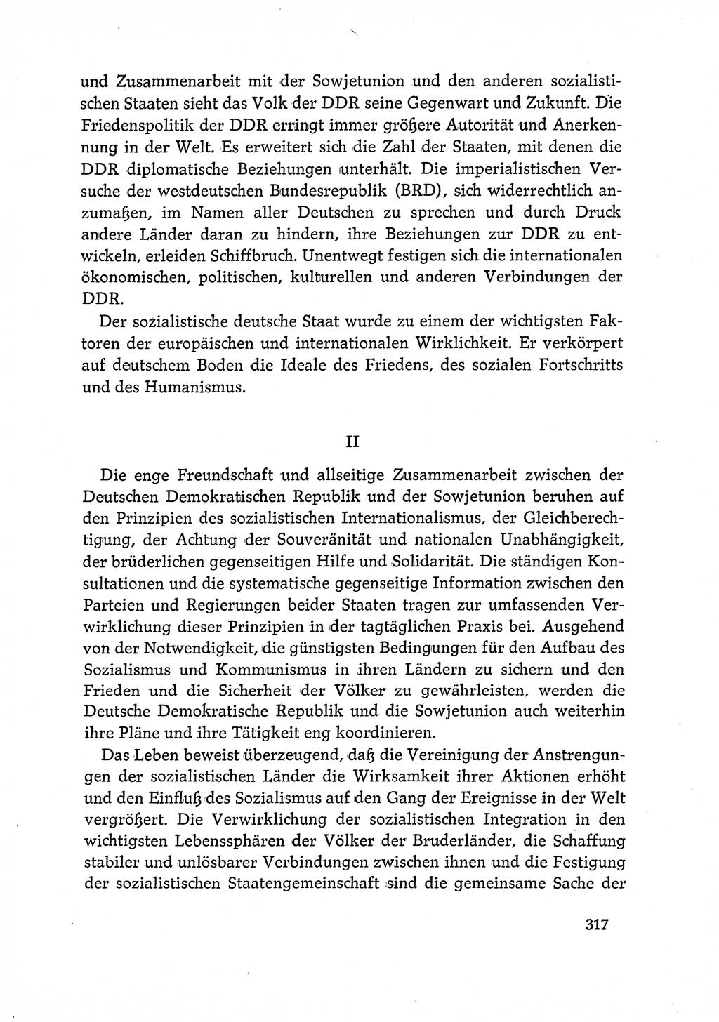 Dokumente der Sozialistischen Einheitspartei Deutschlands (SED) [Deutsche Demokratische Republik (DDR)] 1968-1969, Seite 317 (Dok. SED DDR 1968-1969, S. 317)