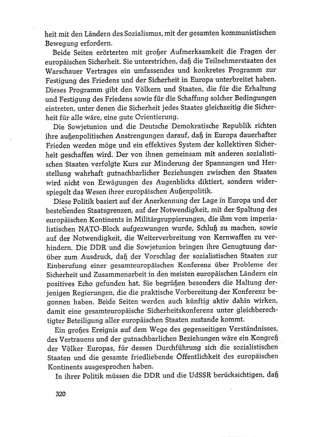 Dokumente der Sozialistischen Einheitspartei Deutschlands (SED) [Deutsche Demokratische Republik (DDR)] 1968-1969, Seite 320 (Dok. SED DDR 1968-1969, S. 320)