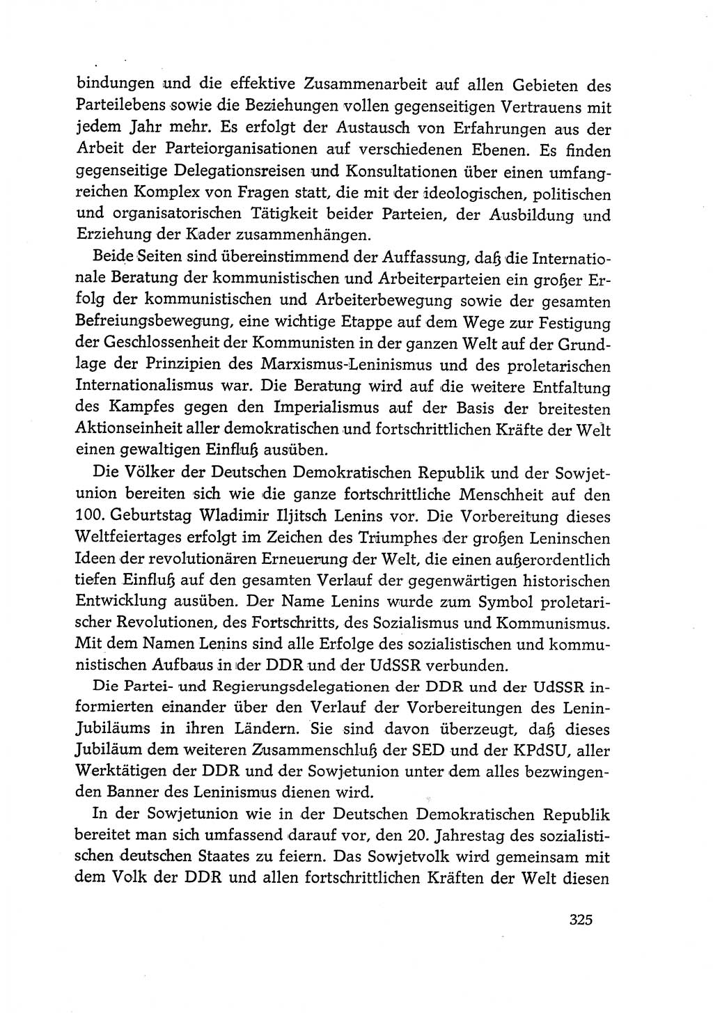 Dokumente der Sozialistischen Einheitspartei Deutschlands (SED) [Deutsche Demokratische Republik (DDR)] 1968-1969, Seite 325 (Dok. SED DDR 1968-1969, S. 325)