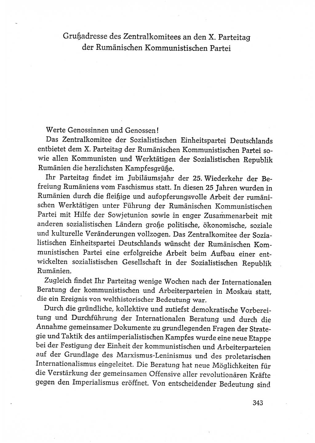 Dokumente der Sozialistischen Einheitspartei Deutschlands (SED) [Deutsche Demokratische Republik (DDR)] 1968-1969, Seite 343 (Dok. SED DDR 1968-1969, S. 343)