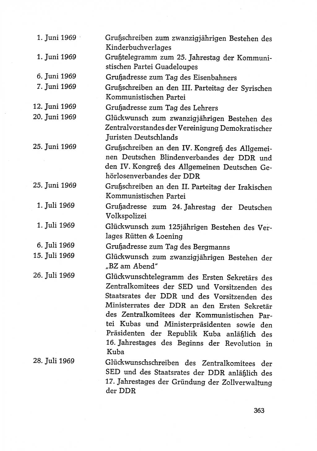 Dokumente der Sozialistischen Einheitspartei Deutschlands (SED) [Deutsche Demokratische Republik (DDR)] 1968-1969, Seite 363 (Dok. SED DDR 1968-1969, S. 363)