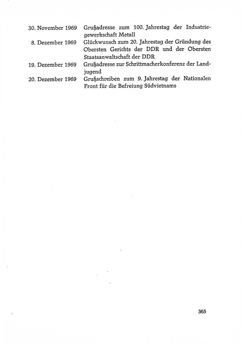 Dokumente der Sozialistischen Einheitspartei Deutschlands (SED) [Deutsche Demokratische Republik (DDR)] 1968-1969, Seite 365 (Dok. SED DDR 1968-1969, S. 365)