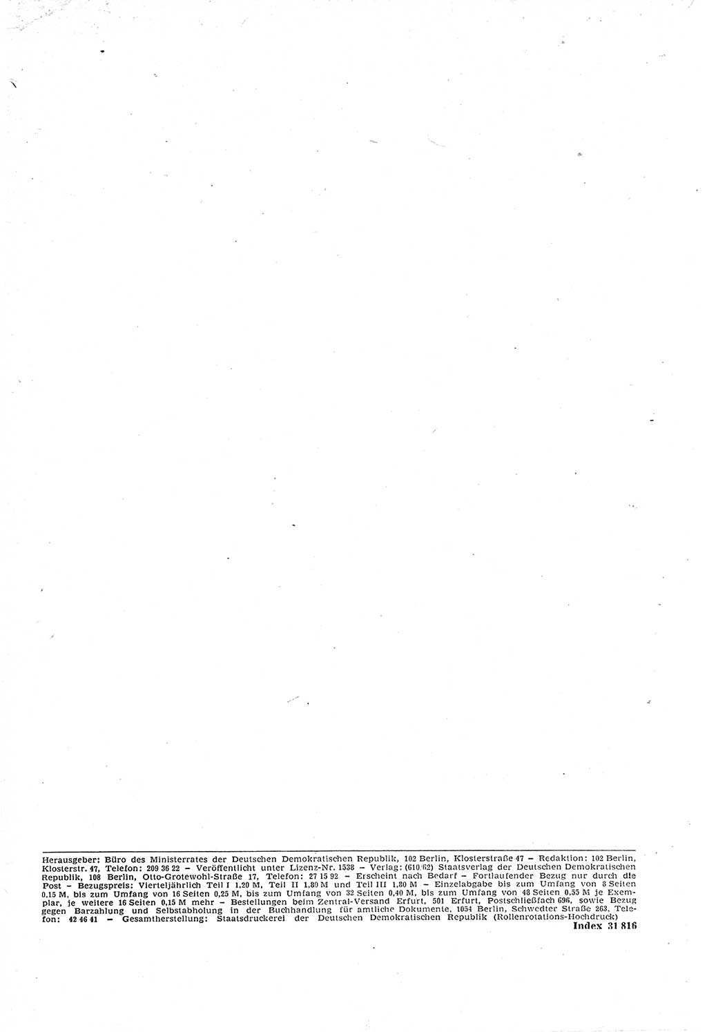 Gesetzblatt (GBl.) der Deutschen Demokratischen Republik (DDR) Teil Ⅰ 1968, Seite 278 (GBl. DDR Ⅰ 1968, S. 278)