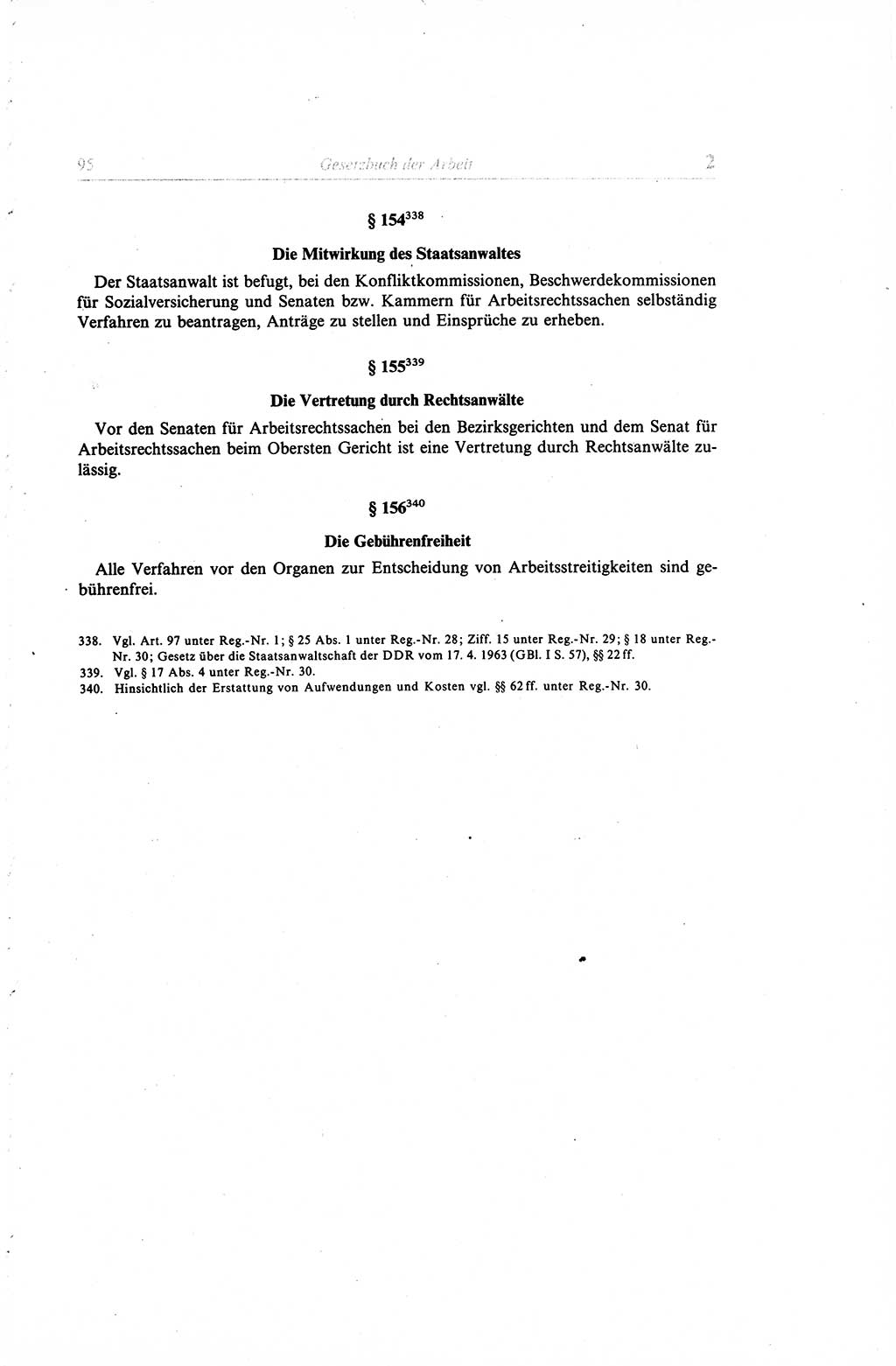 Gesetzbuch der Arbeit (GBA) und andere ausgewählte rechtliche Bestimmungen [Deutsche Demokratische Republik (DDR)] 1968, Seite 95 (GBA DDR 1968, S. 95)