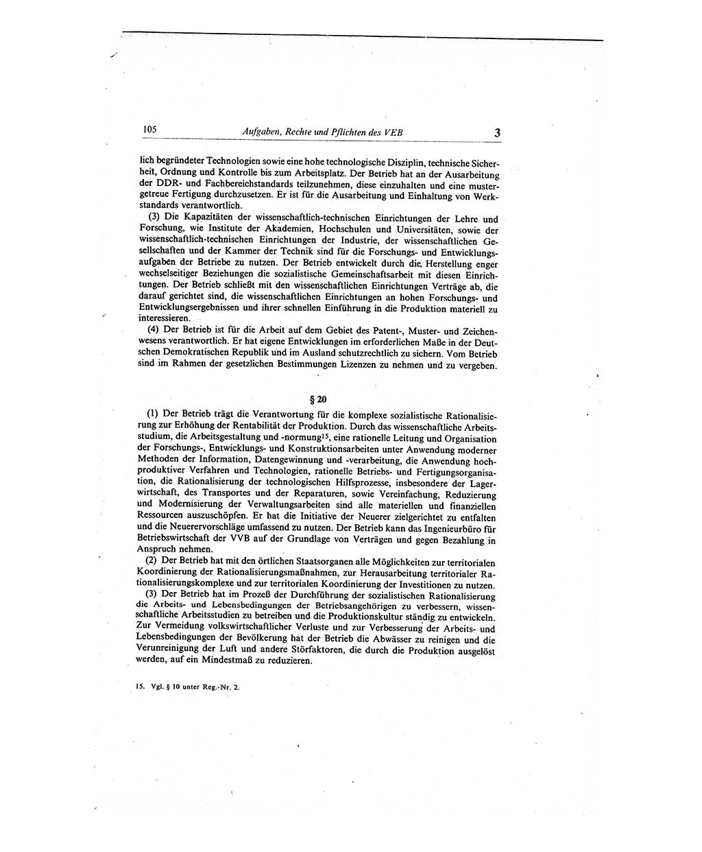 Gesetzbuch der Arbeit (GBA) und andere ausgewählte rechtliche Bestimmungen [Deutsche Demokratische Republik (DDR)] 1968, Seite 105 (GBA DDR 1968, S. 105)