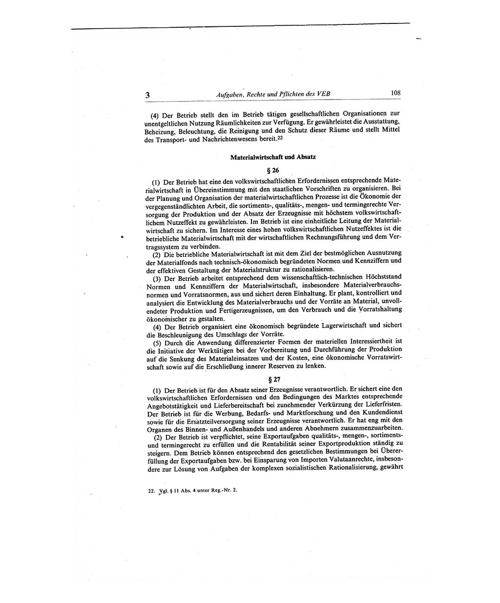 Gesetzbuch der Arbeit (GBA) und andere ausgewählte rechtliche Bestimmungen [Deutsche Demokratische Republik (DDR)] 1968, Seite 108 (GBA DDR 1968, S. 108)