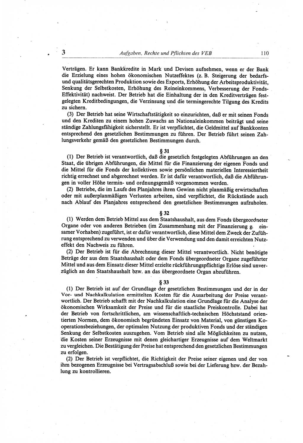 Gesetzbuch der Arbeit (GBA) und andere ausgewählte rechtliche Bestimmungen [Deutsche Demokratische Republik (DDR)] 1968, Seite 110 (GBA DDR 1968, S. 110)