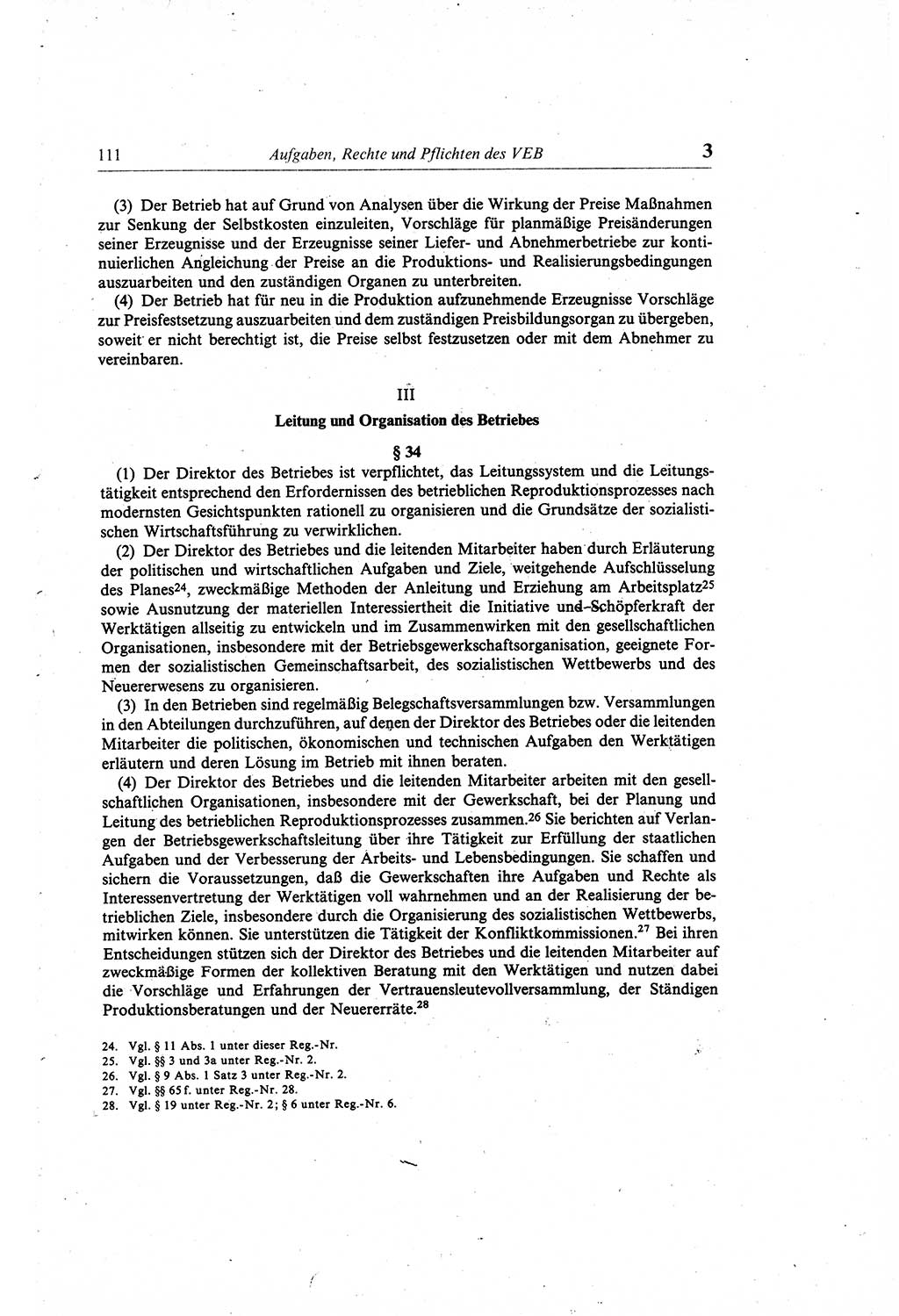 Gesetzbuch der Arbeit (GBA) und andere ausgewählte rechtliche Bestimmungen [Deutsche Demokratische Republik (DDR)] 1968, Seite 111 (GBA DDR 1968, S. 111)