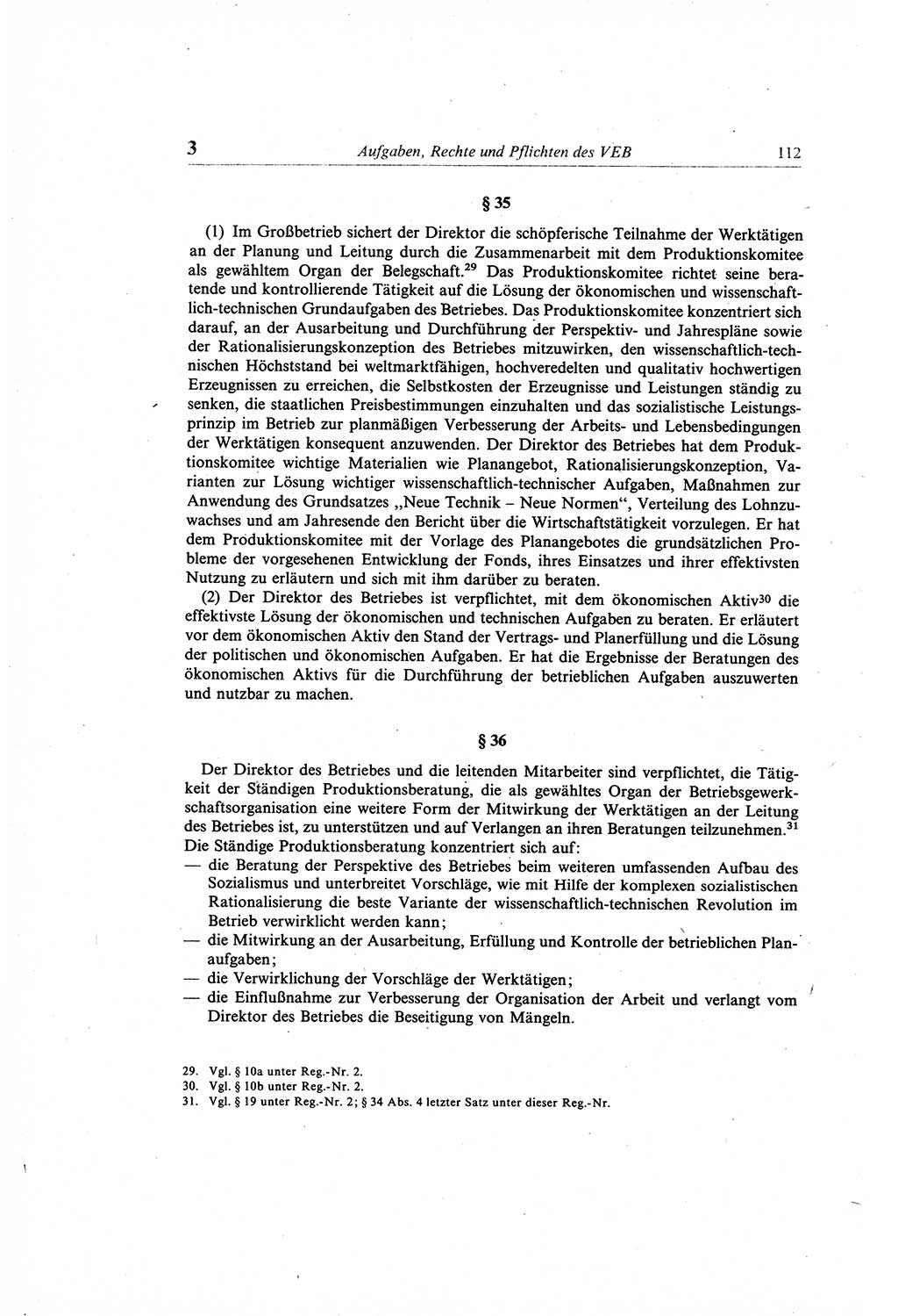 Gesetzbuch der Arbeit (GBA) und andere ausgewählte rechtliche Bestimmungen [Deutsche Demokratische Republik (DDR)] 1968, Seite 112 (GBA DDR 1968, S. 112)