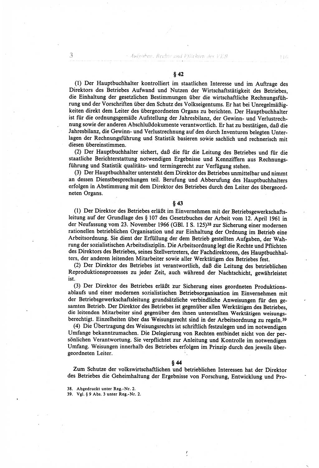 Gesetzbuch der Arbeit (GBA) und andere ausgewählte rechtliche Bestimmungen [Deutsche Demokratische Republik (DDR)] 1968, Seite 116 (GBA DDR 1968, S. 116)