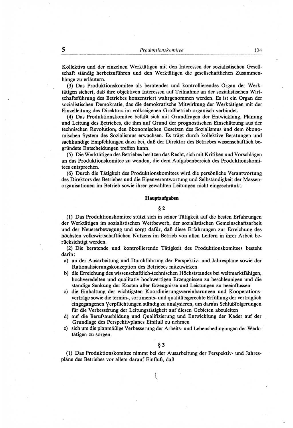 Gesetzbuch der Arbeit (GBA) und andere ausgewählte rechtliche Bestimmungen [Deutsche Demokratische Republik (DDR)] 1968, Seite 134 (GBA DDR 1968, S. 134)