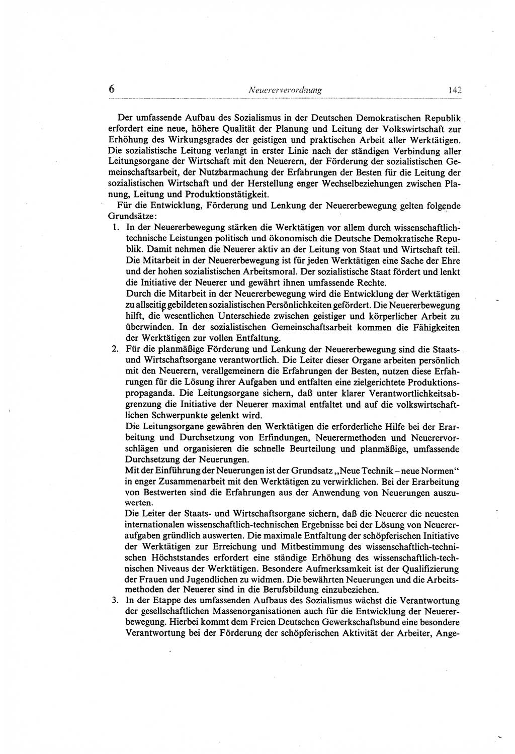 Gesetzbuch der Arbeit (GBA) und andere ausgewählte rechtliche Bestimmungen [Deutsche Demokratische Republik (DDR)] 1968, Seite 142 (GBA DDR 1968, S. 142)