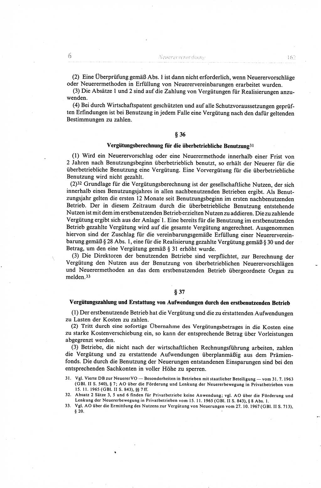 Gesetzbuch der Arbeit (GBA) und andere ausgewählte rechtliche Bestimmungen [Deutsche Demokratische Republik (DDR)] 1968, Seite 162 (GBA DDR 1968, S. 162)