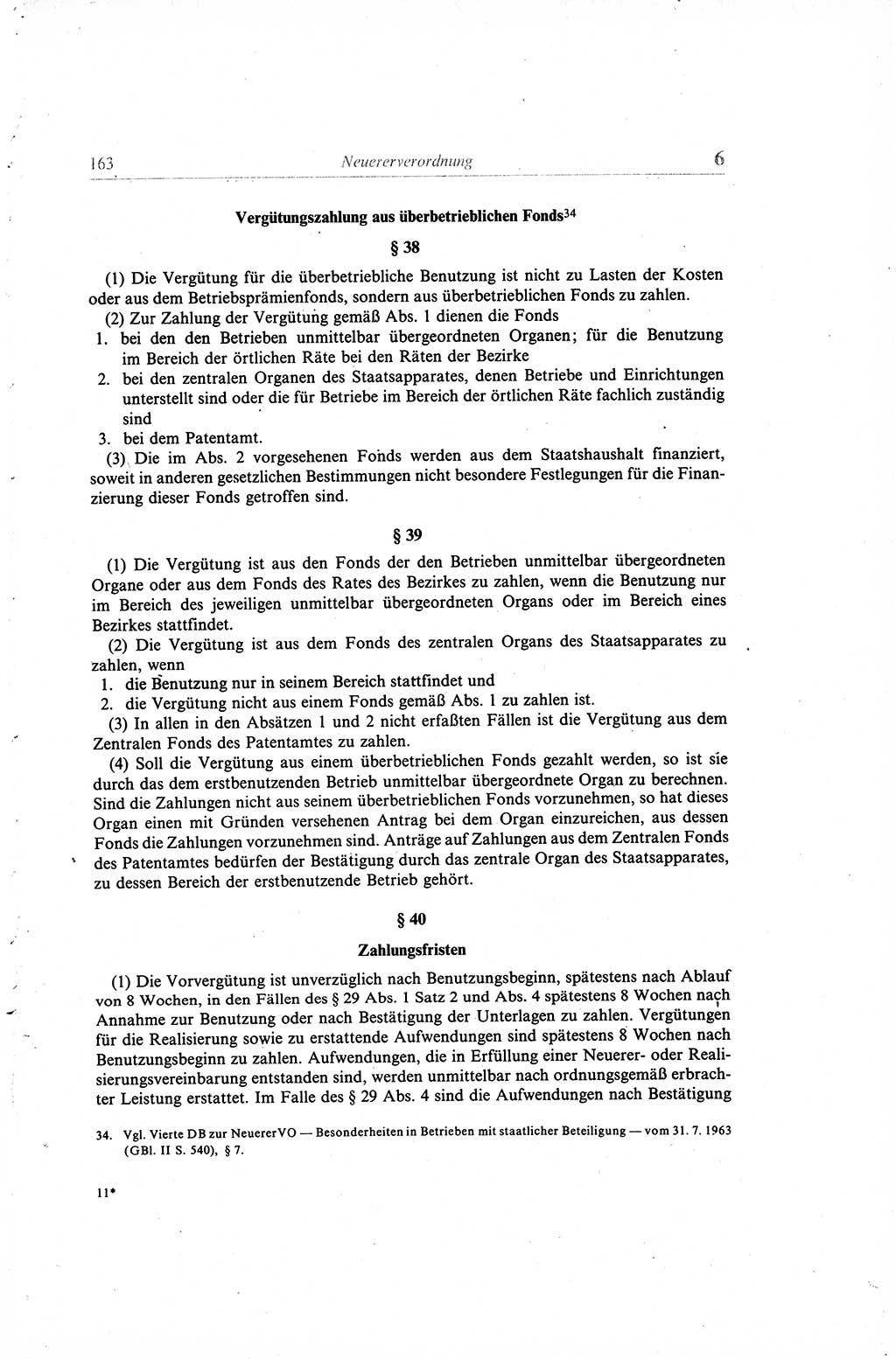 Gesetzbuch der Arbeit (GBA) und andere ausgewählte rechtliche Bestimmungen [Deutsche Demokratische Republik (DDR)] 1968, Seite 163 (GBA DDR 1968, S. 163)