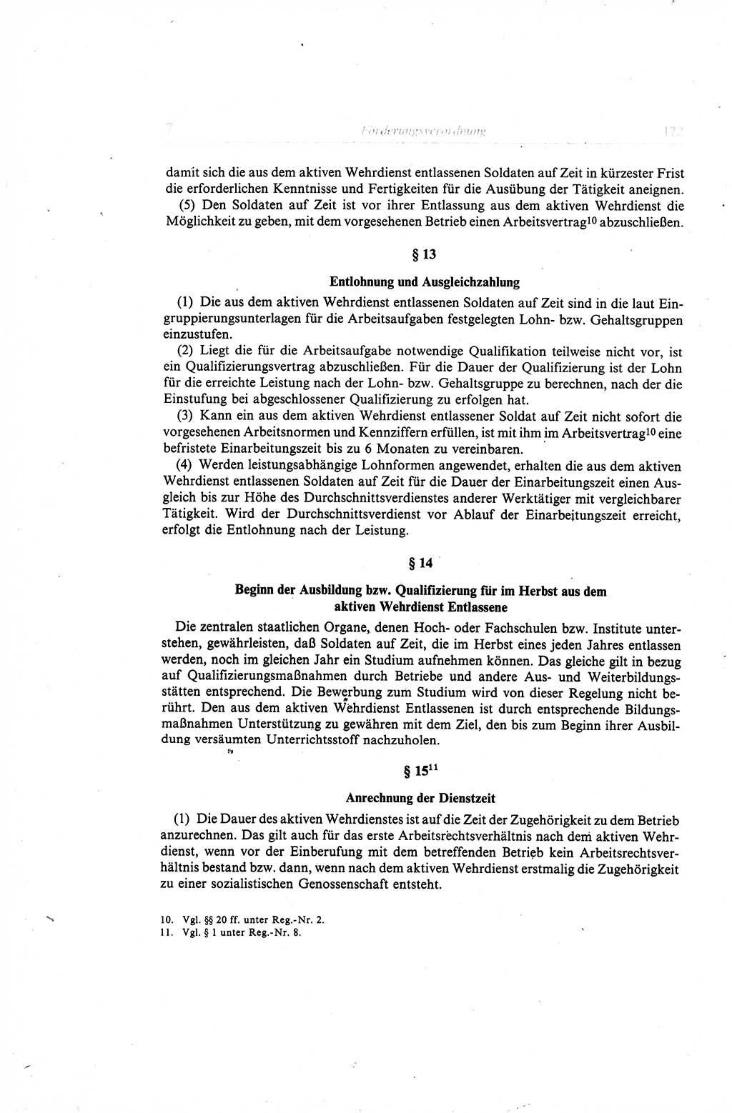 Gesetzbuch der Arbeit (GBA) und andere ausgewählte rechtliche Bestimmungen [Deutsche Demokratische Republik (DDR)] 1968, Seite 172 (GBA DDR 1968, S. 172)