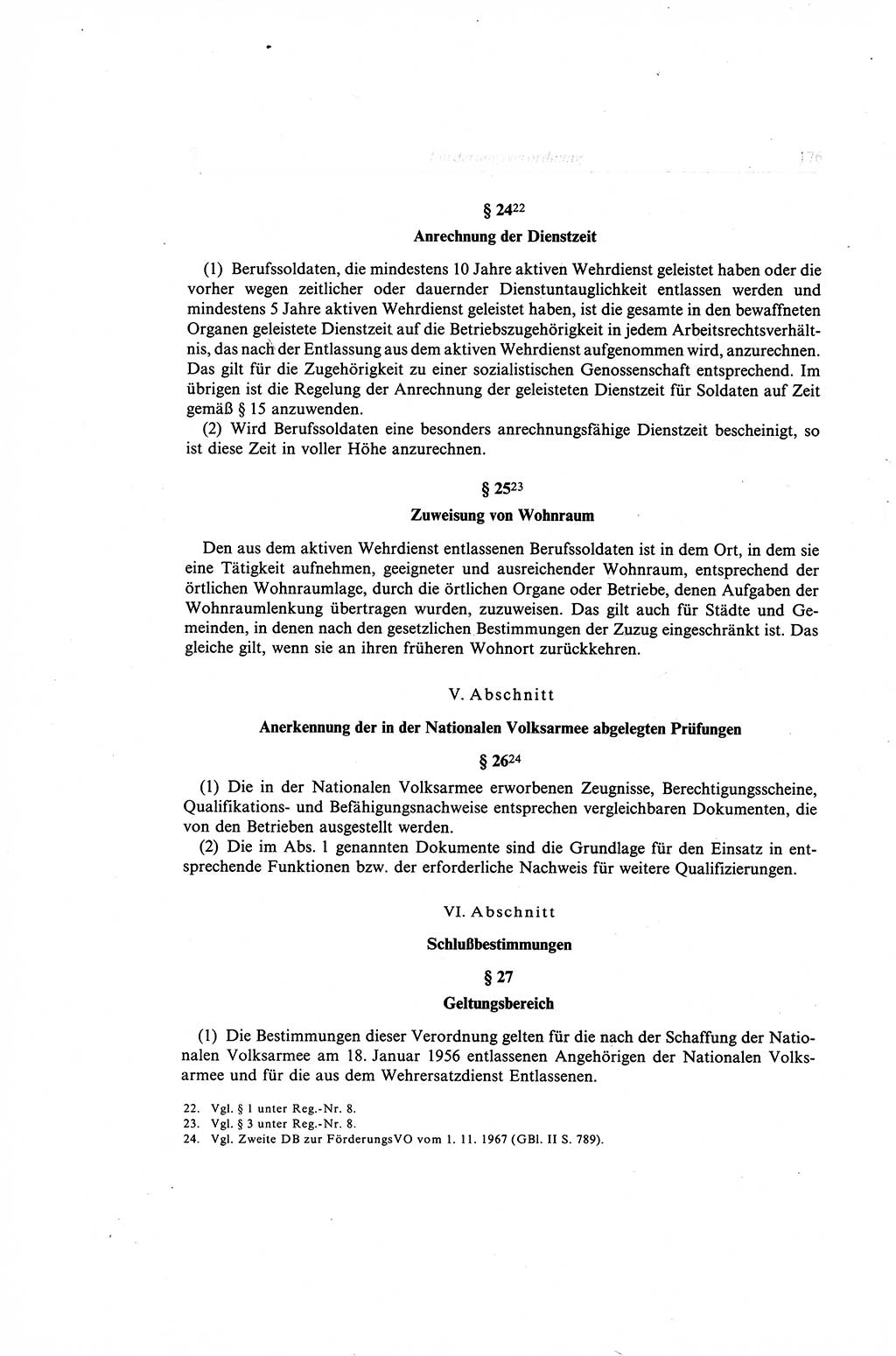 Gesetzbuch der Arbeit (GBA) und andere ausgewählte rechtliche Bestimmungen [Deutsche Demokratische Republik (DDR)] 1968, Seite 176 (GBA DDR 1968, S. 176)