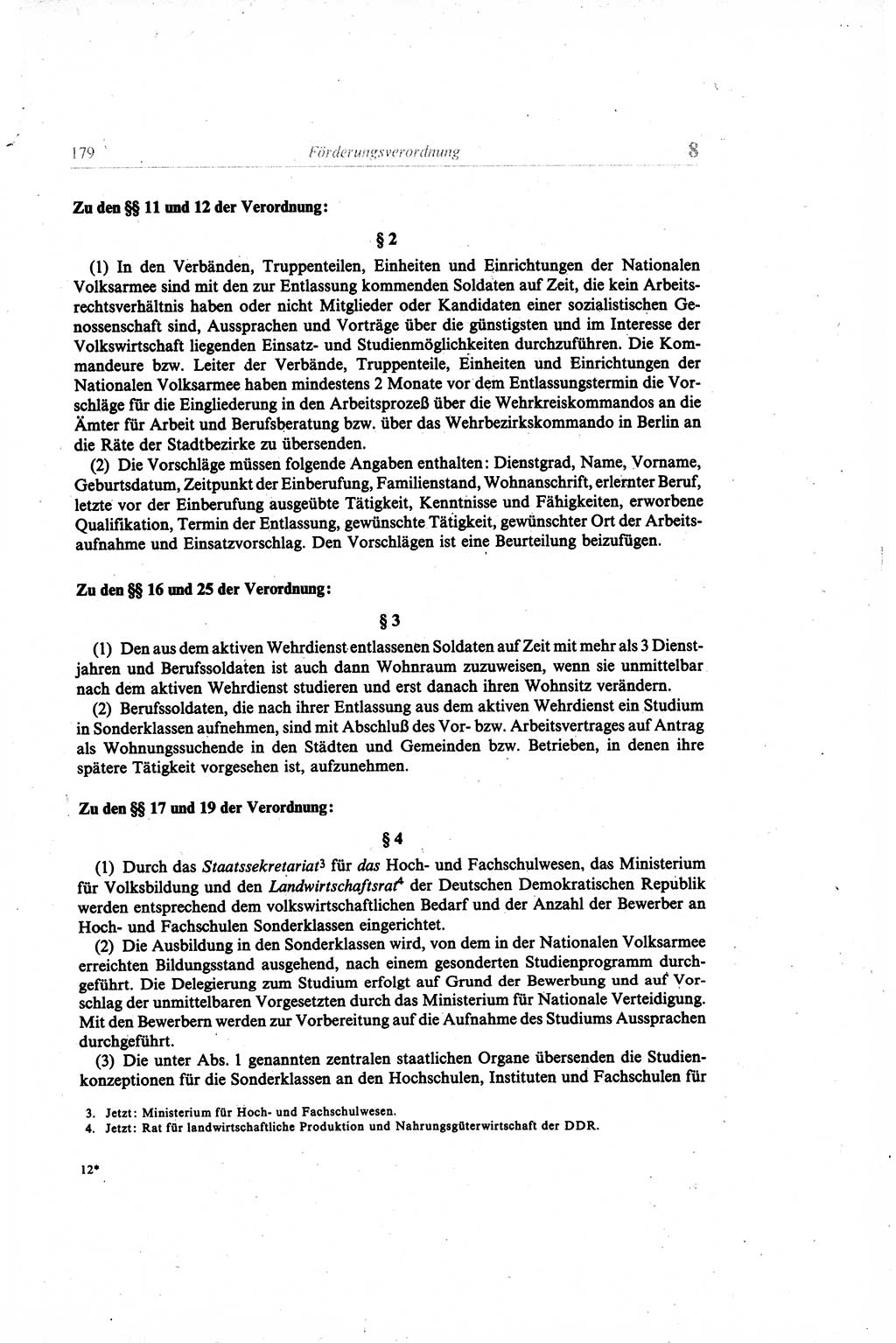 Gesetzbuch der Arbeit (GBA) und andere ausgewählte rechtliche Bestimmungen [Deutsche Demokratische Republik (DDR)] 1968, Seite 179 (GBA DDR 1968, S. 179)
