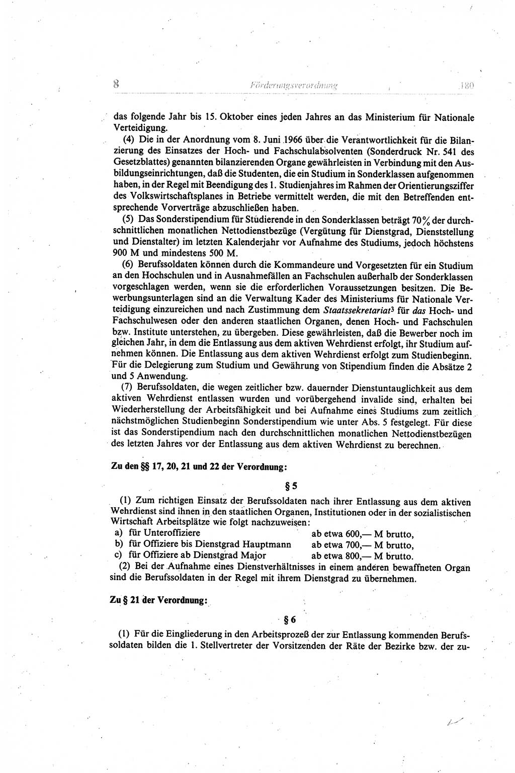 Gesetzbuch der Arbeit (GBA) und andere ausgewählte rechtliche Bestimmungen [Deutsche Demokratische Republik (DDR)] 1968, Seite 180 (GBA DDR 1968, S. 180)