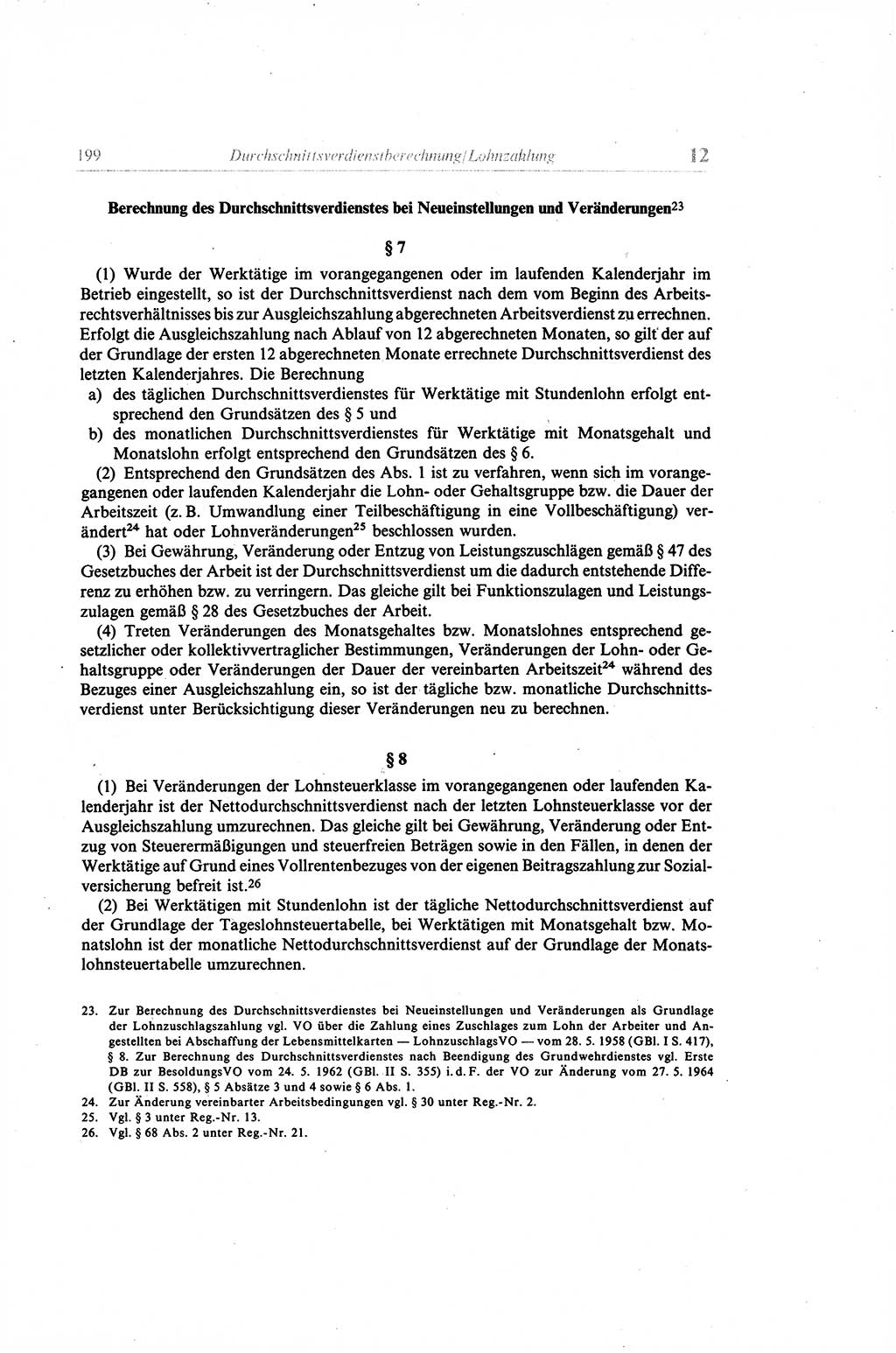 Gesetzbuch der Arbeit (GBA) und andere ausgewählte rechtliche Bestimmungen [Deutsche Demokratische Republik (DDR)] 1968, Seite 199 (GBA DDR 1968, S. 199)