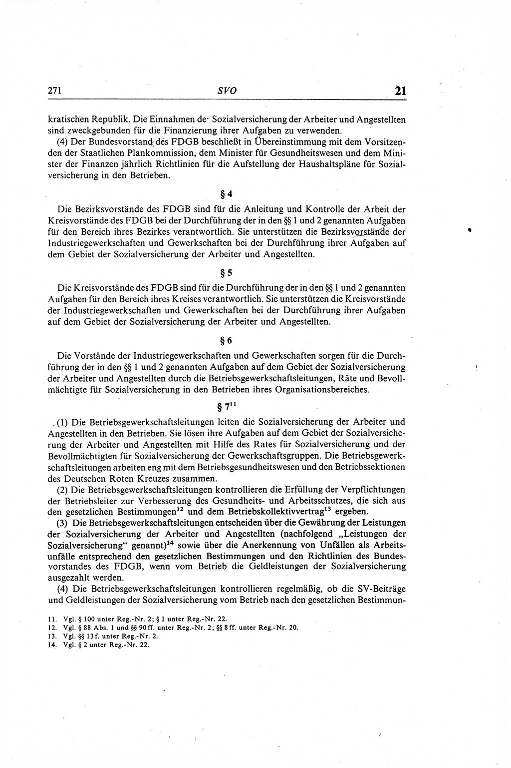 Gesetzbuch der Arbeit (GBA) und andere ausgewählte rechtliche Bestimmungen [Deutsche Demokratische Republik (DDR)] 1968, Seite 271 (GBA DDR 1968, S. 271)