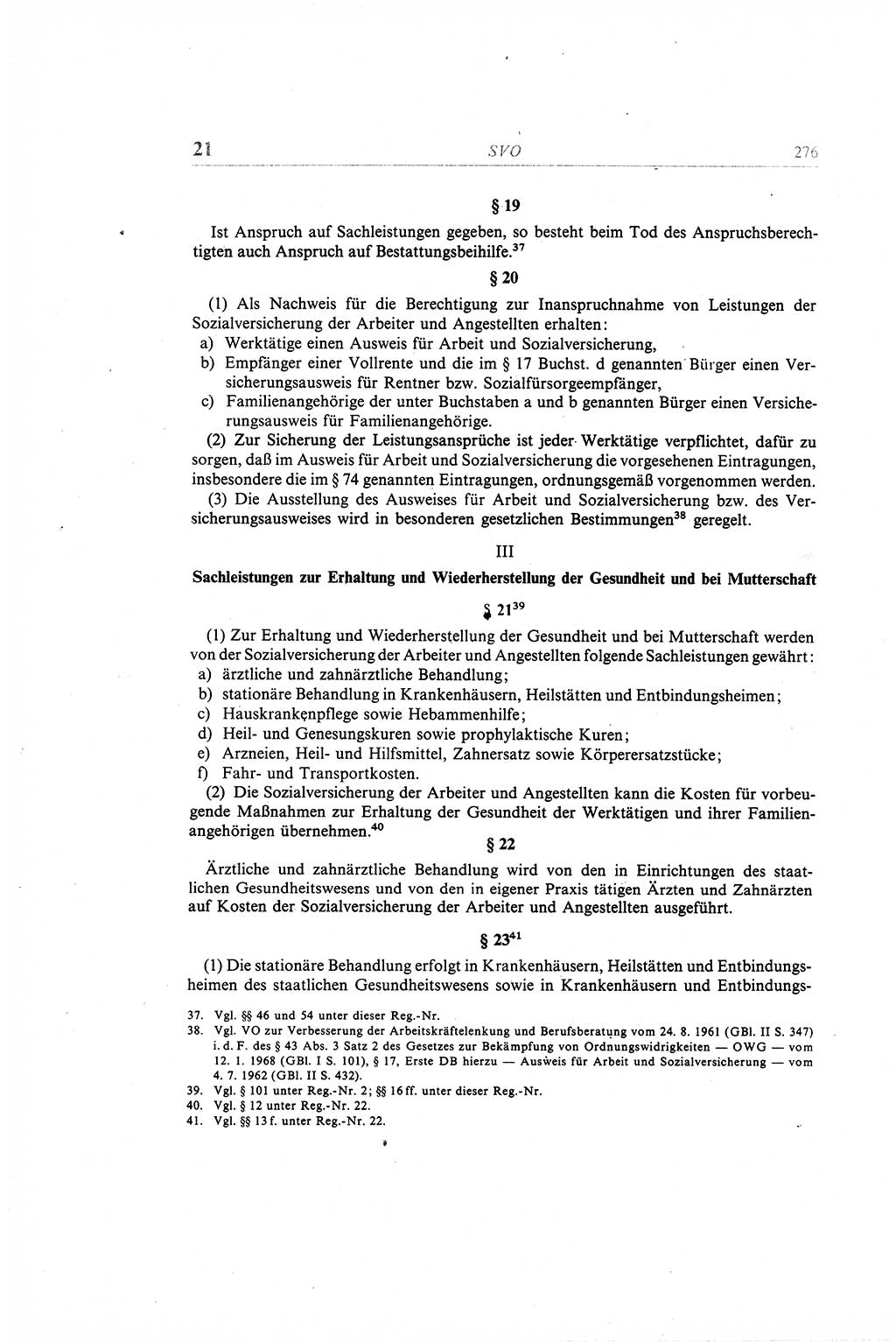 Gesetzbuch der Arbeit (GBA) und andere ausgewählte rechtliche Bestimmungen [Deutsche Demokratische Republik (DDR)] 1968, Seite 276 (GBA DDR 1968, S. 276)