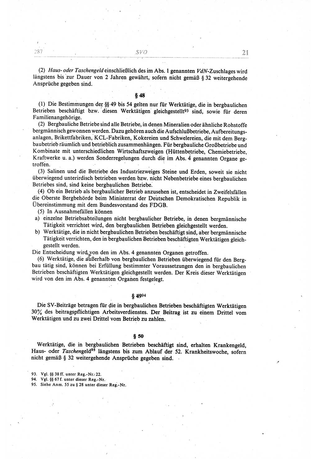 Gesetzbuch der Arbeit (GBA) und andere ausgewählte rechtliche Bestimmungen [Deutsche Demokratische Republik (DDR)] 1968, Seite 287 (GBA DDR 1968, S. 287)