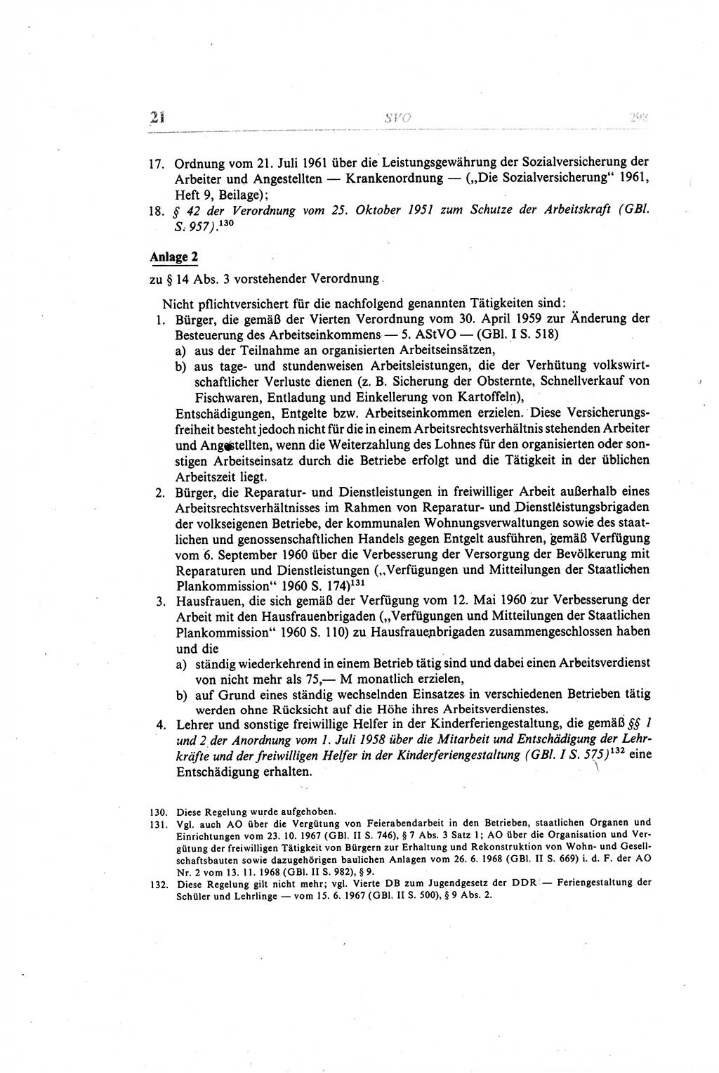 Gesetzbuch der Arbeit (GBA) und andere ausgewählte rechtliche Bestimmungen [Deutsche Demokratische Republik (DDR)] 1968, Seite 298 (GBA DDR 1968, S. 298)