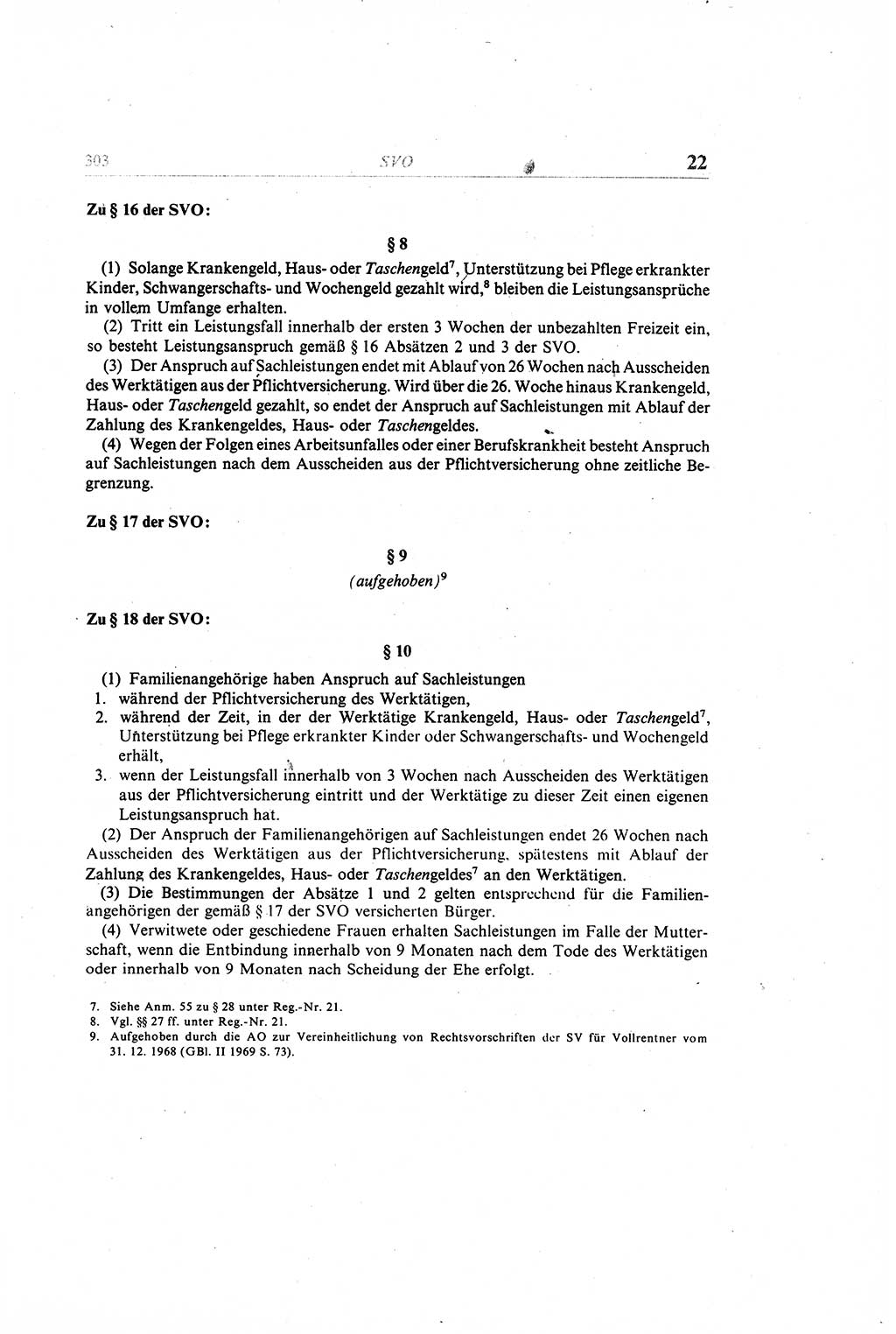 Gesetzbuch der Arbeit (GBA) und andere ausgewählte rechtliche Bestimmungen [Deutsche Demokratische Republik (DDR)] 1968, Seite 303 (GBA DDR 1968, S. 303)