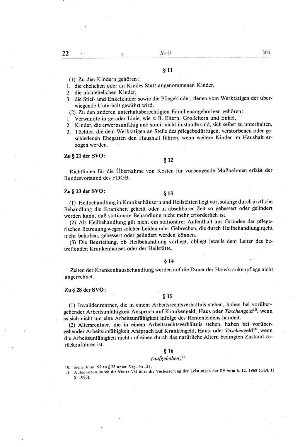 Gesetzbuch der Arbeit (GBA) und andere ausgewählte rechtliche Bestimmungen [Deutsche Demokratische Republik (DDR)] 1968, Seite 304 (GBA DDR 1968, S. 304)