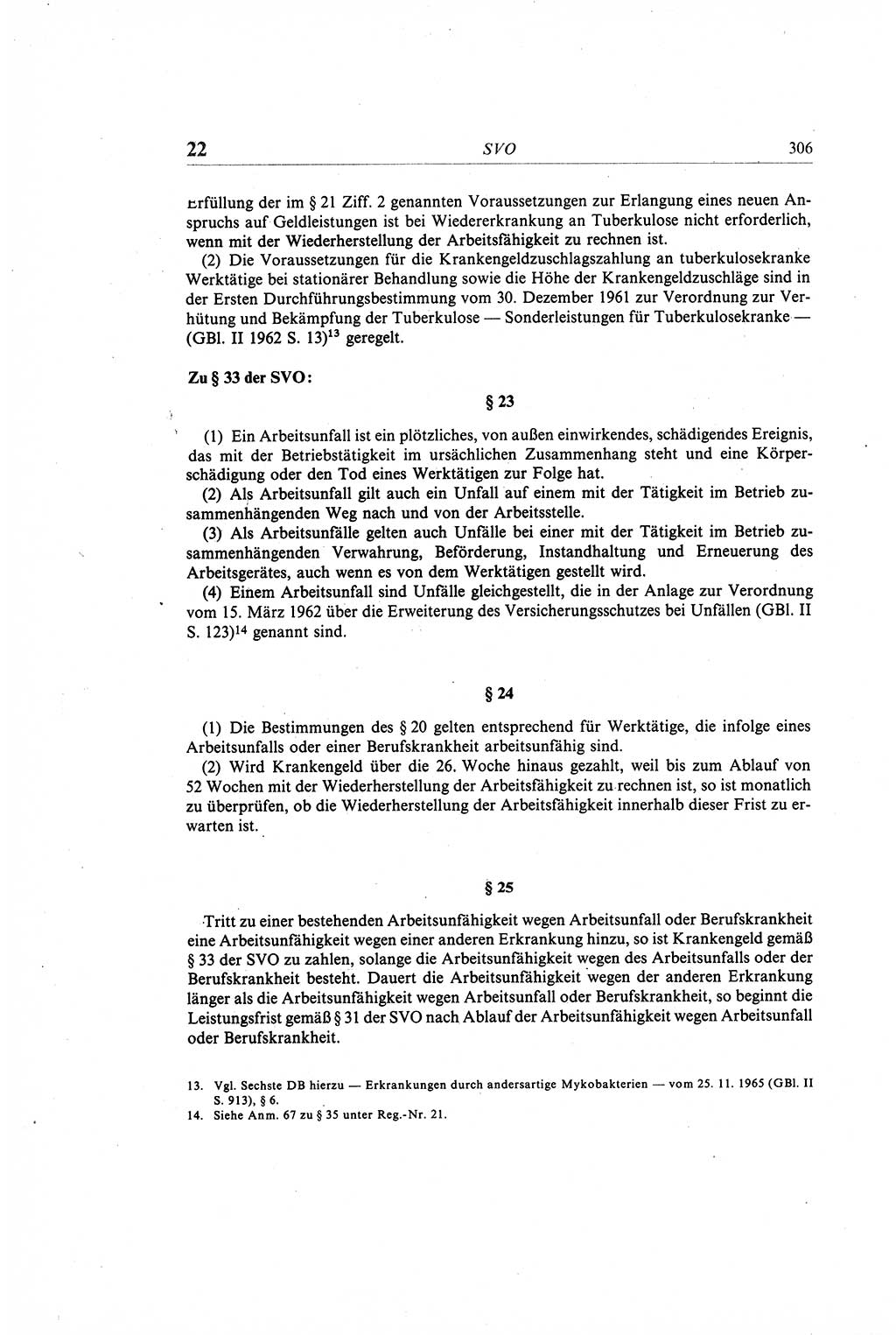 Gesetzbuch der Arbeit (GBA) und andere ausgewählte rechtliche Bestimmungen [Deutsche Demokratische Republik (DDR)] 1968, Seite 306 (GBA DDR 1968, S. 306)