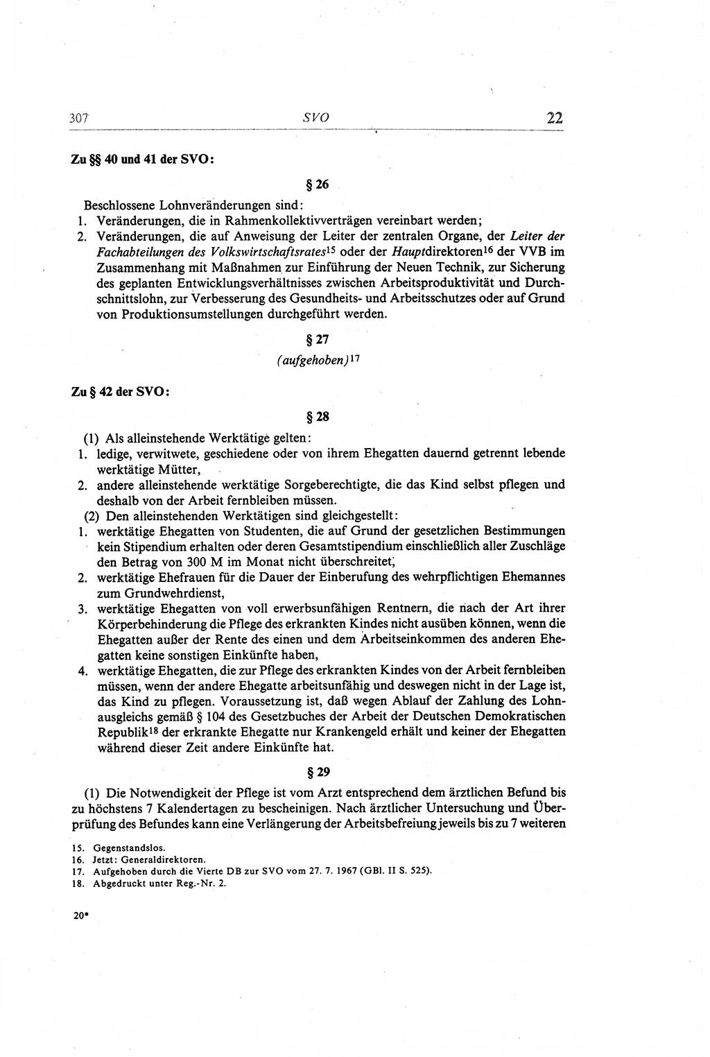 Gesetzbuch der Arbeit (GBA) und andere ausgewählte rechtliche Bestimmungen [Deutsche Demokratische Republik (DDR)] 1968, Seite 307 (GBA DDR 1968, S. 307)