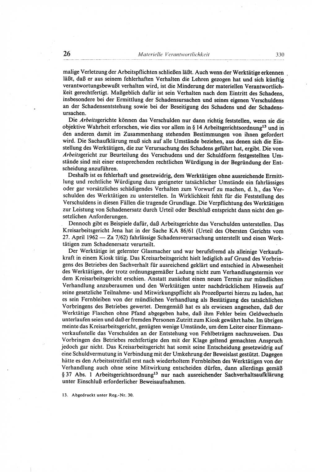 Gesetzbuch der Arbeit (GBA) und andere ausgewählte rechtliche Bestimmungen [Deutsche Demokratische Republik (DDR)] 1968, Seite 330 (GBA DDR 1968, S. 330)