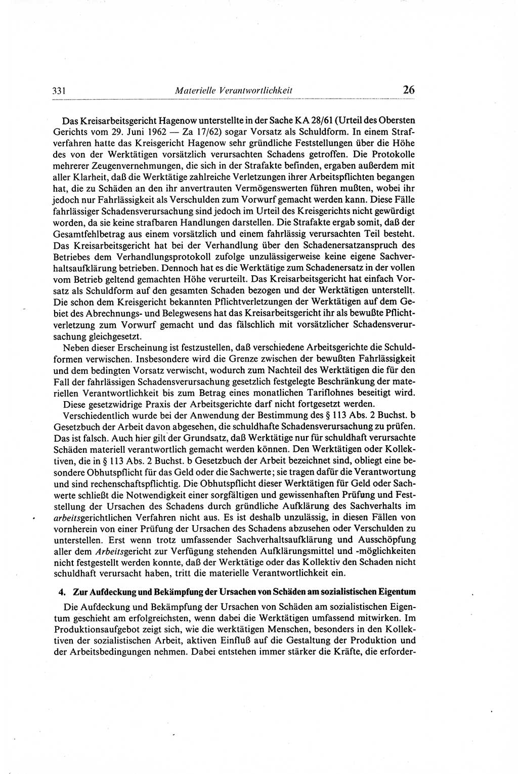 Gesetzbuch der Arbeit (GBA) und andere ausgewählte rechtliche Bestimmungen [Deutsche Demokratische Republik (DDR)] 1968, Seite 331 (GBA DDR 1968, S. 331)