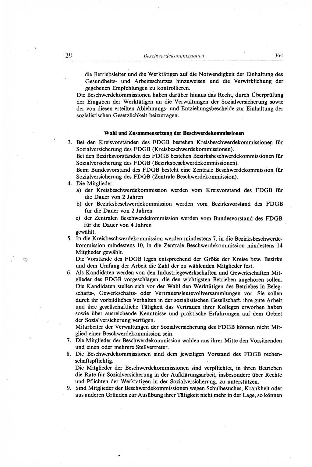 Gesetzbuch der Arbeit (GBA) und andere ausgewählte rechtliche Bestimmungen [Deutsche Demokratische Republik (DDR)] 1968, Seite 364 (GBA DDR 1968, S. 364)