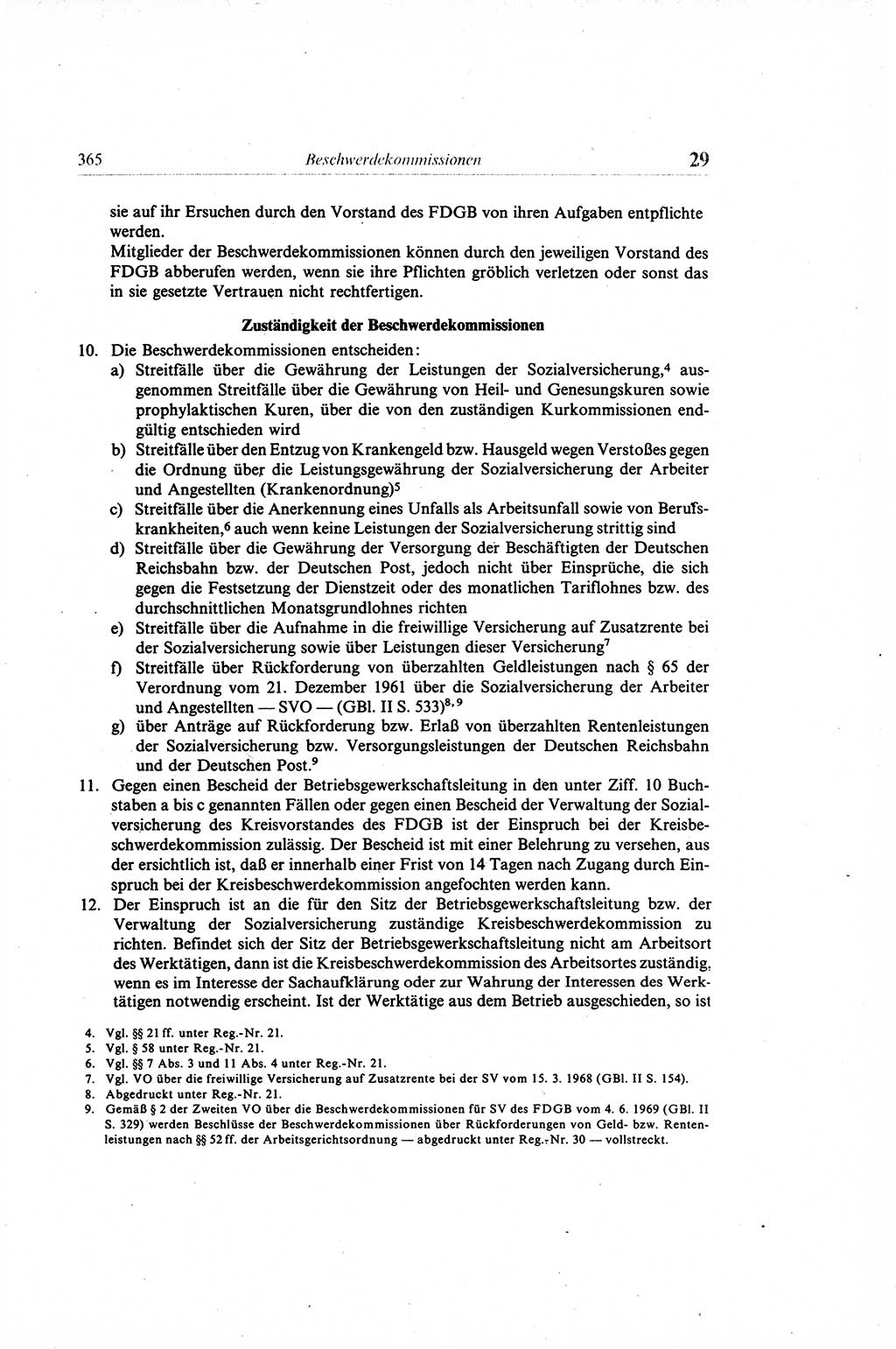 Gesetzbuch der Arbeit (GBA) und andere ausgewählte rechtliche Bestimmungen [Deutsche Demokratische Republik (DDR)] 1968, Seite 365 (GBA DDR 1968, S. 365)