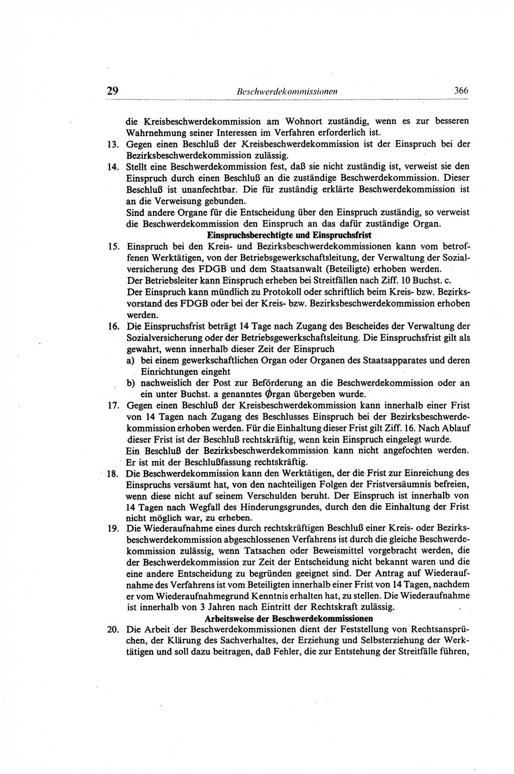 Gesetzbuch der Arbeit (GBA) und andere ausgewählte rechtliche Bestimmungen [Deutsche Demokratische Republik (DDR)] 1968, Seite 366 (GBA DDR 1968, S. 366)