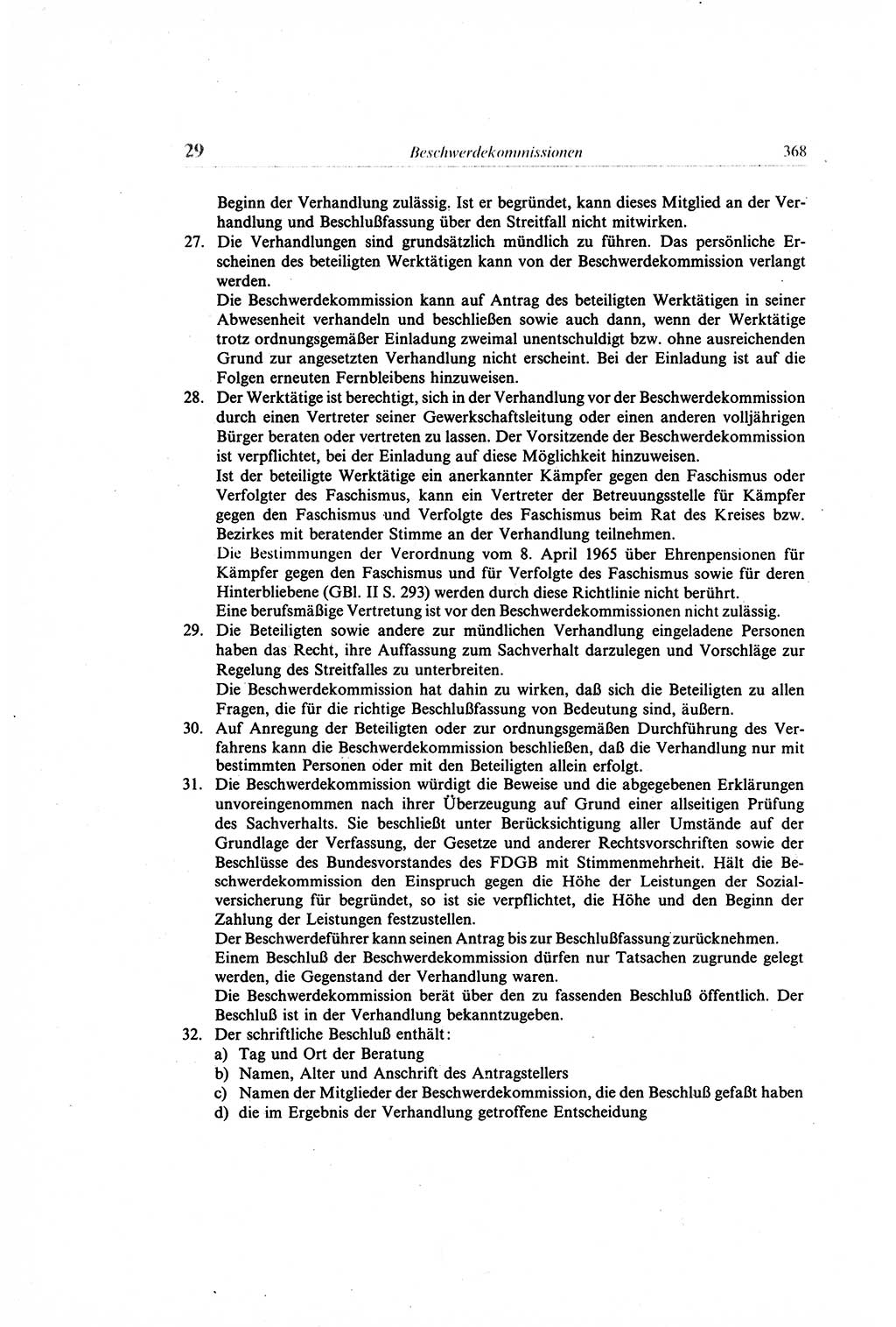Gesetzbuch der Arbeit (GBA) und andere ausgewählte rechtliche Bestimmungen [Deutsche Demokratische Republik (DDR)] 1968, Seite 368 (GBA DDR 1968, S. 368)