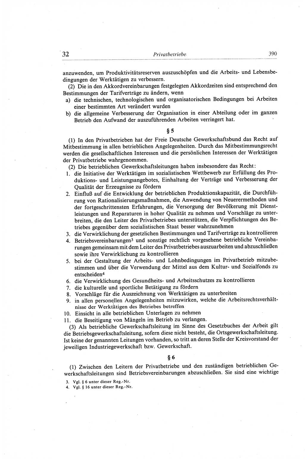 Gesetzbuch der Arbeit (GBA) und andere ausgewählte rechtliche Bestimmungen [Deutsche Demokratische Republik (DDR)] 1968, Seite 390 (GBA DDR 1968, S. 390)