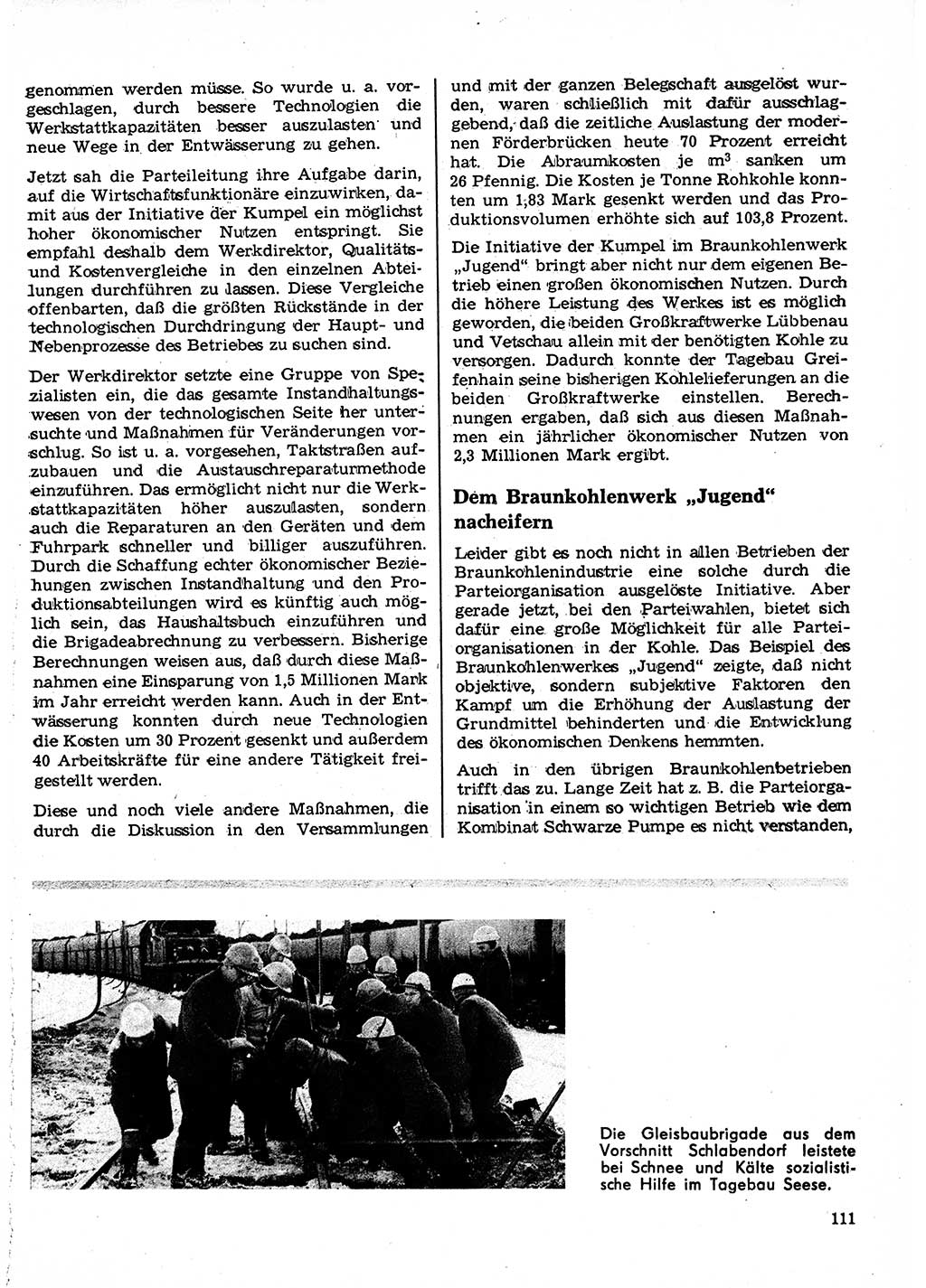 Neuer Weg (NW), Organ des Zentralkomitees (ZK) der SED (Sozialistische Einheitspartei Deutschlands) für Fragen des Parteilebens, 23. Jahrgang [Deutsche Demokratische Republik (DDR)] 1968, Seite 111 (NW ZK SED DDR 1968, S. 111)