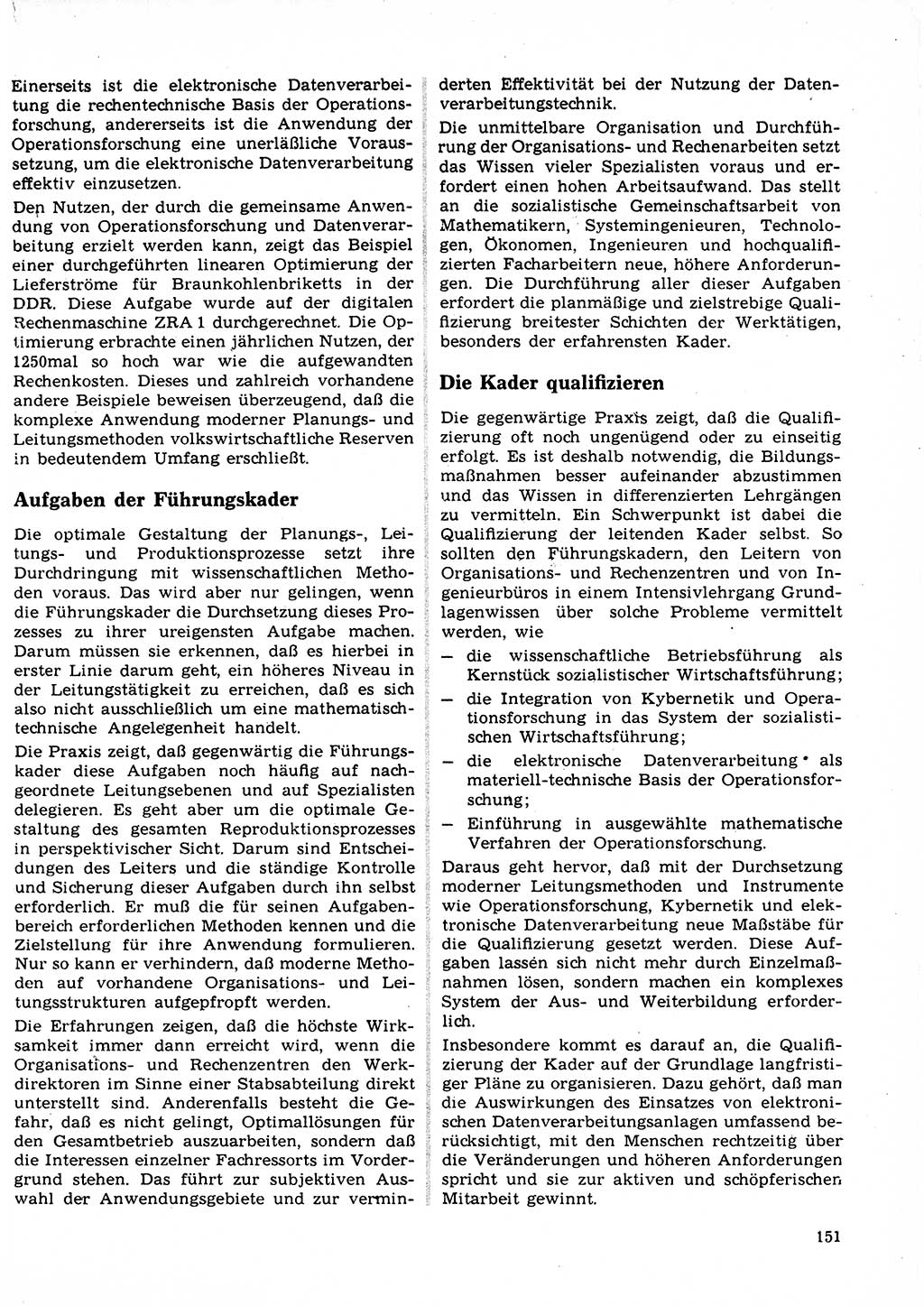 Neuer Weg (NW), Organ des Zentralkomitees (ZK) der SED (Sozialistische Einheitspartei Deutschlands) für Fragen des Parteilebens, 23. Jahrgang [Deutsche Demokratische Republik (DDR)] 1968, Seite 151 (NW ZK SED DDR 1968, S. 151)