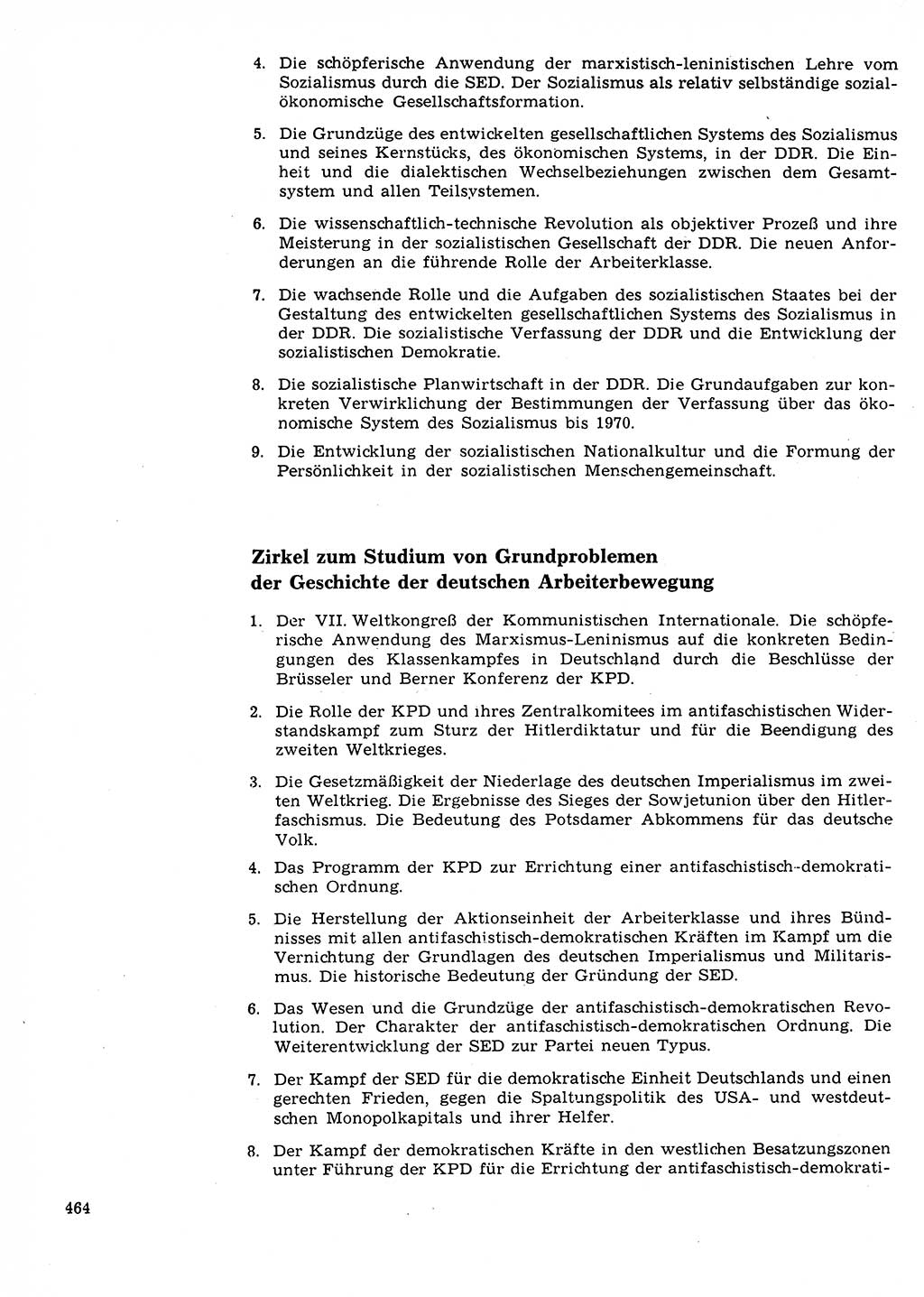 Neuer Weg (NW), Organ des Zentralkomitees (ZK) der SED (Sozialistische Einheitspartei Deutschlands) für Fragen des Parteilebens, 23. Jahrgang [Deutsche Demokratische Republik (DDR)] 1968, Seite 464 (NW ZK SED DDR 1968, S. 464)