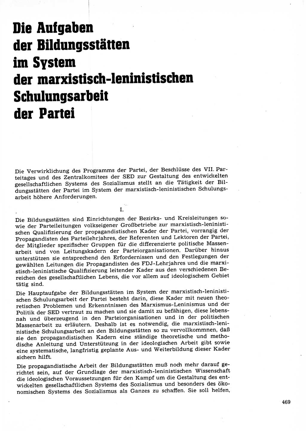 Neuer Weg (NW), Organ des Zentralkomitees (ZK) der SED (Sozialistische Einheitspartei Deutschlands) für Fragen des Parteilebens, 23. Jahrgang [Deutsche Demokratische Republik (DDR)] 1968, Seite 469 (NW ZK SED DDR 1968, S. 469)