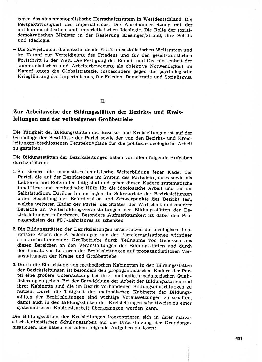 Neuer Weg (NW), Organ des Zentralkomitees (ZK) der SED (Sozialistische Einheitspartei Deutschlands) für Fragen des Parteilebens, 23. Jahrgang [Deutsche Demokratische Republik (DDR)] 1968, Seite 471 (NW ZK SED DDR 1968, S. 471)