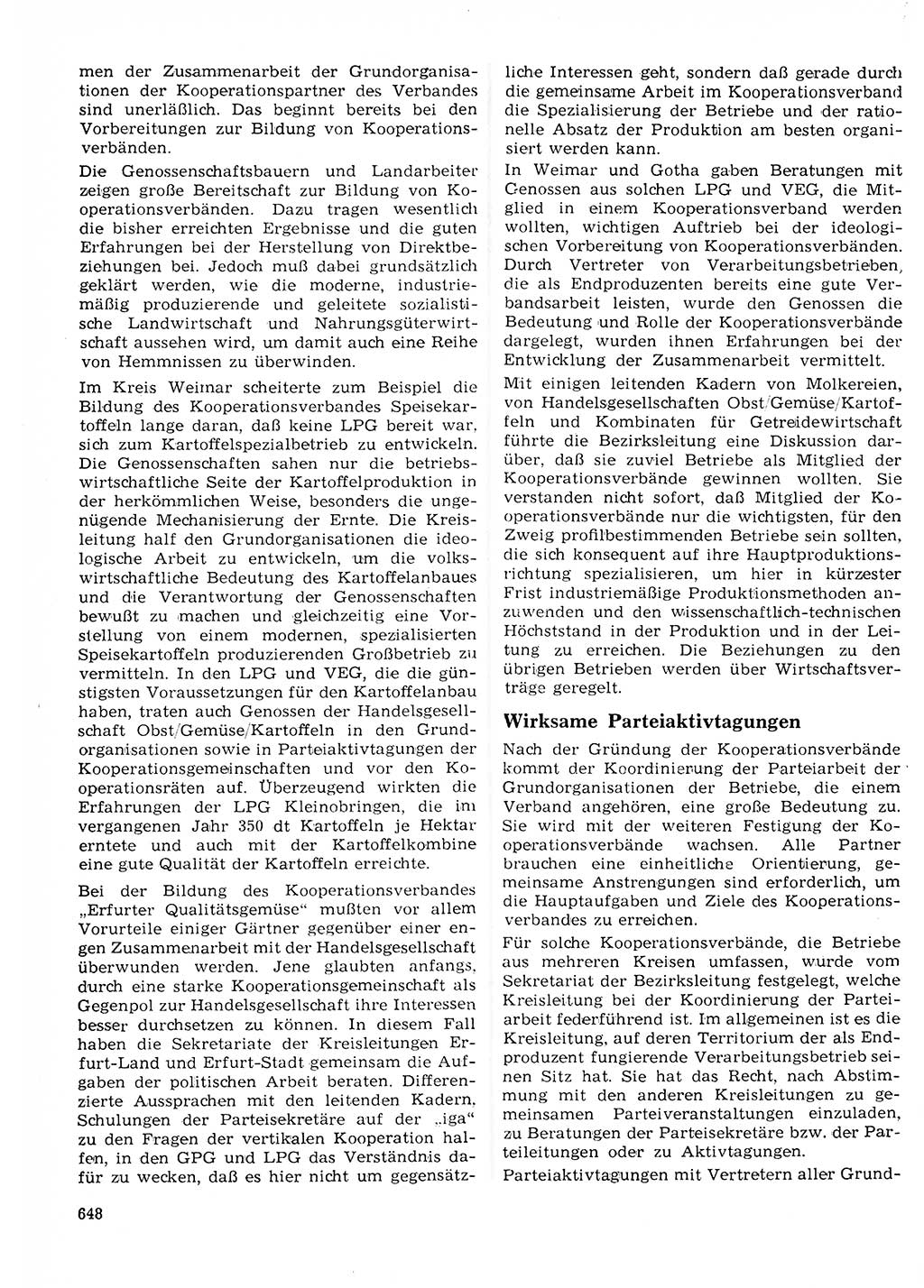 Neuer Weg (NW), Organ des Zentralkomitees (ZK) der SED (Sozialistische Einheitspartei Deutschlands) für Fragen des Parteilebens, 23. Jahrgang [Deutsche Demokratische Republik (DDR)] 1968, Seite 648 (NW ZK SED DDR 1968, S. 648)