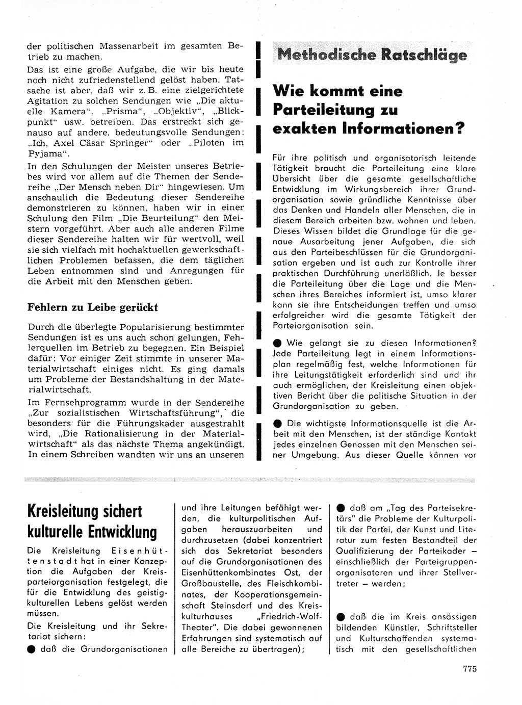 Neuer Weg (NW), Organ des Zentralkomitees (ZK) der SED (Sozialistische Einheitspartei Deutschlands) für Fragen des Parteilebens, 23. Jahrgang [Deutsche Demokratische Republik (DDR)] 1968, Seite 759 (NW ZK SED DDR 1968, S. 759)