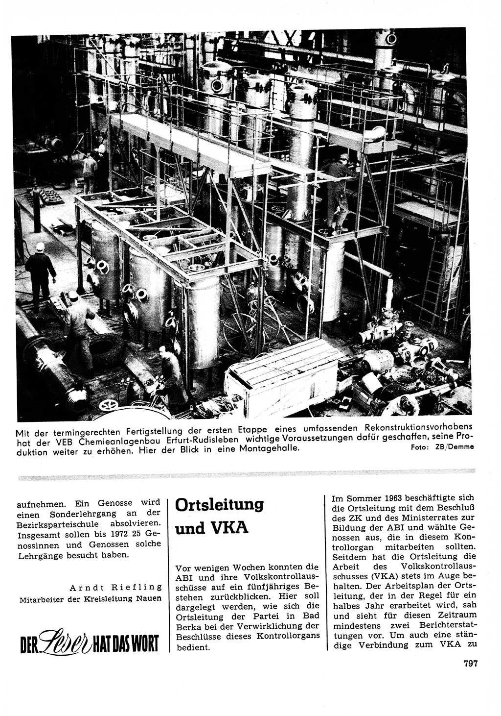 Neuer Weg (NW), Organ des Zentralkomitees (ZK) der SED (Sozialistische Einheitspartei Deutschlands) für Fragen des Parteilebens, 23. Jahrgang [Deutsche Demokratische Republik (DDR)] 1968, Seite 781 (NW ZK SED DDR 1968, S. 781)