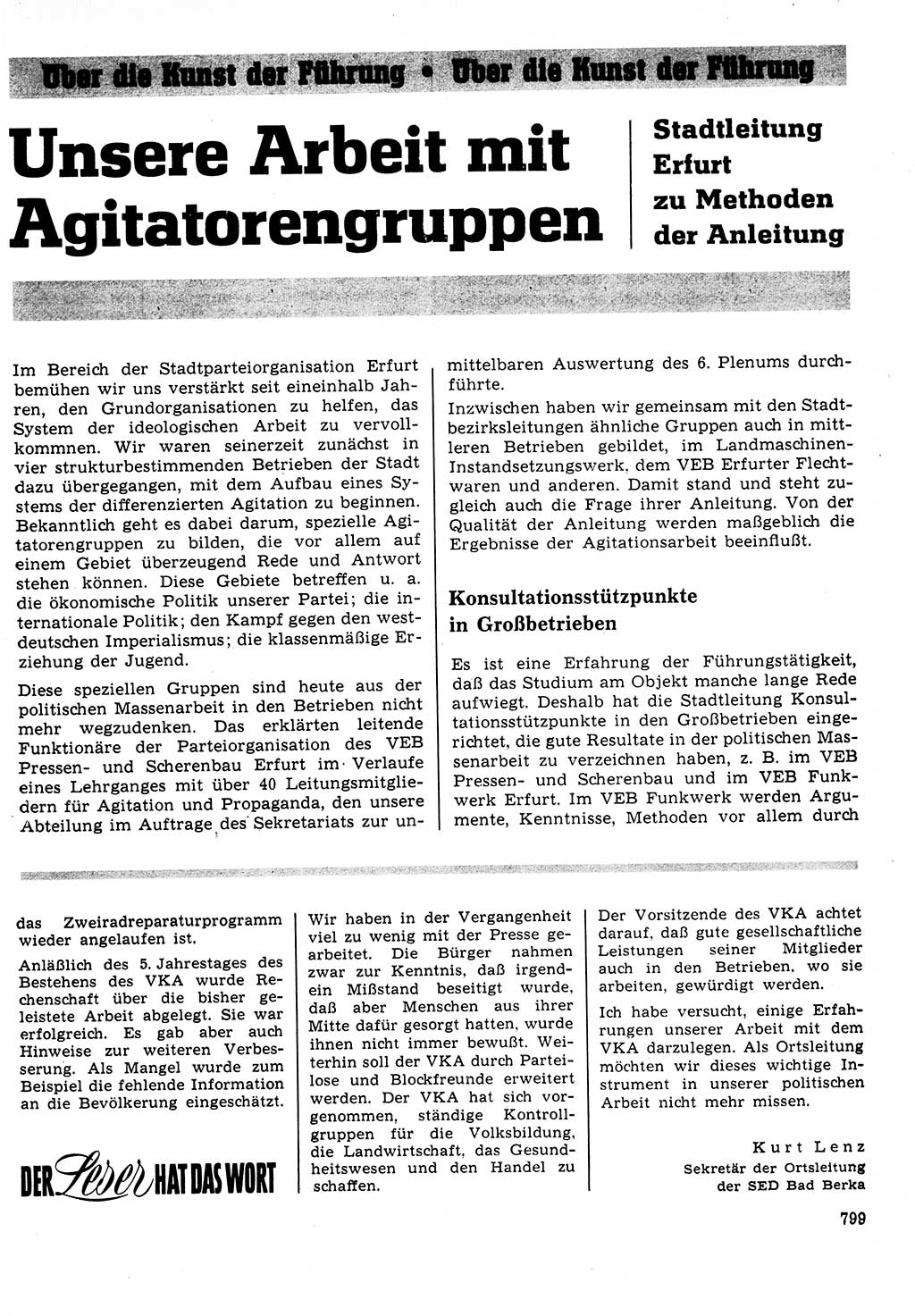 Neuer Weg (NW), Organ des Zentralkomitees (ZK) der SED (Sozialistische Einheitspartei Deutschlands) für Fragen des Parteilebens, 23. Jahrgang [Deutsche Demokratische Republik (DDR)] 1968, Seite 783 (NW ZK SED DDR 1968, S. 783)